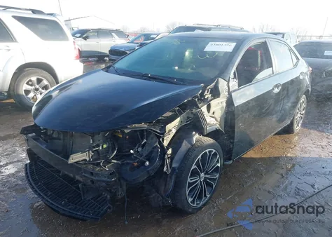 2015 Toyota Corolla S Plus z USA, uszkodzony, nr VIN 2T1BURHE7FC444637